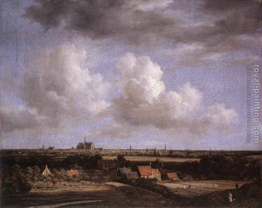 Jacob Van Ruisdael : Landscape With A View Of Haarlem
